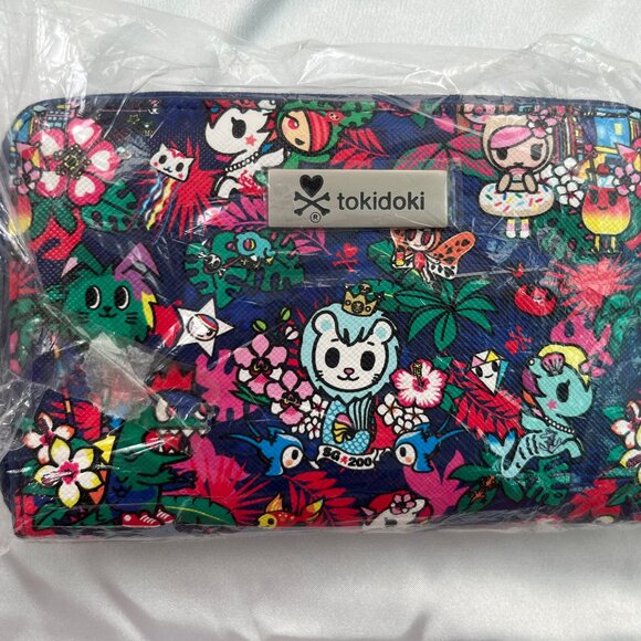 Rare Tokidoki Singapore Exclusive Singapura SG200 Merlion 2019 Blue Wallet - Picture 9 of 10